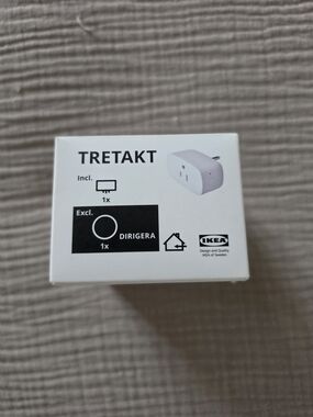 IKEA TRETAKT Smart Plug - White Set of 2